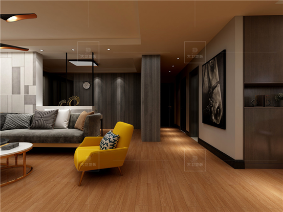 大卫地板丨大卫中国红强化地板特点讲解