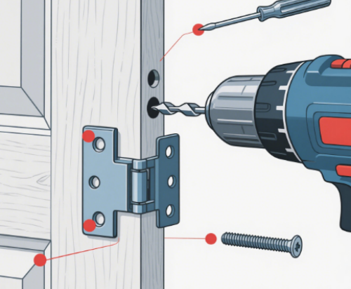 子母合页与平开合页哪个好?二者有何区别