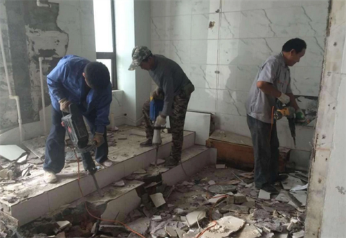 旧房翻新地砖如何拆除