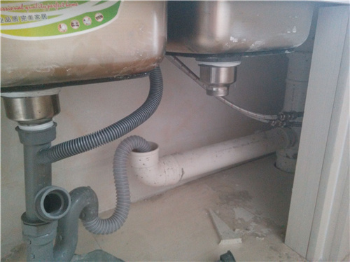 厨房下水道怎么安装