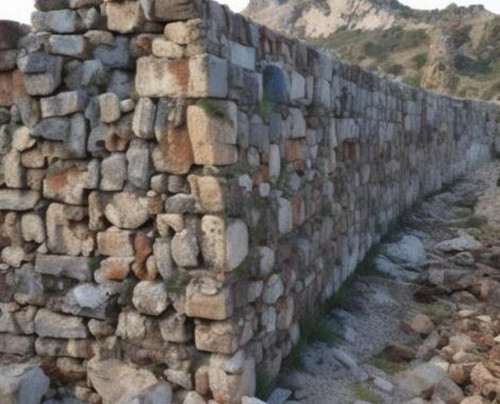 毛石混凝土挡墙做法