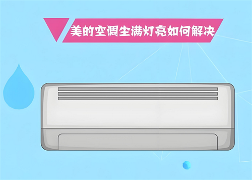 美的空调显示尘满按哪个键消除