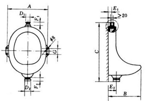 小便器尺寸是多少