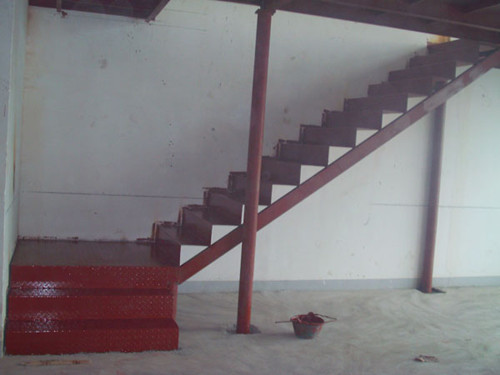 钢架楼梯施工工艺及流程详解