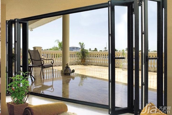 折叠门规格尺寸 折叠门效果图欣赏