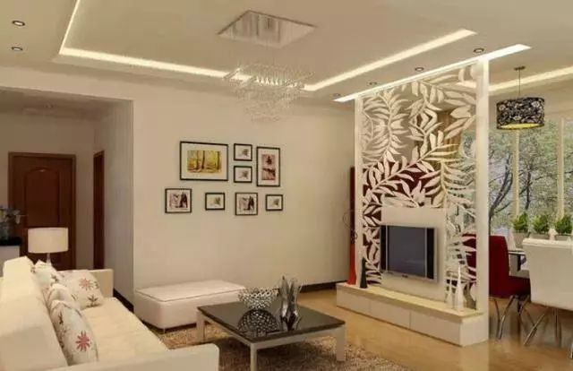 这7种绝美客厅隔断墙，你该怎么选？