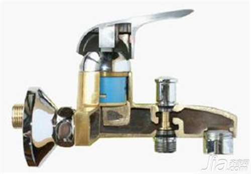 冷热水龙头结构图 冷热水龙头的产品构造