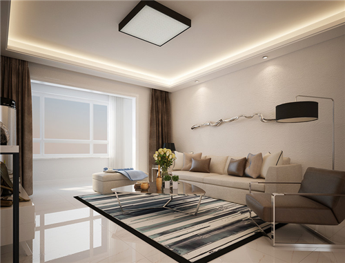 三室2厅装修效果图 130平现代简约三居室装修案例