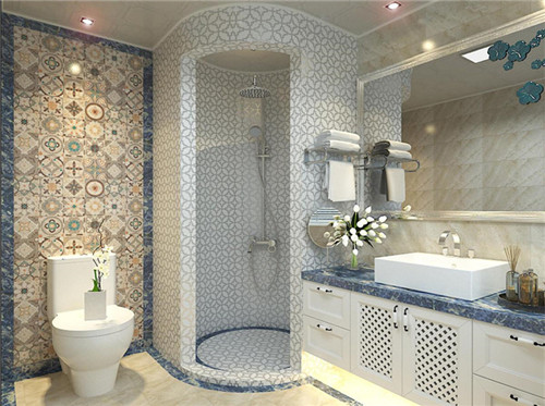 弧形墙面怎么贴瓷砖