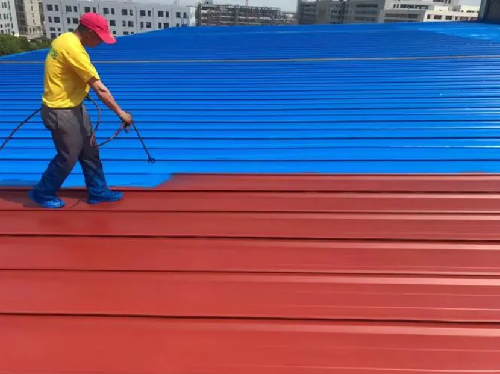 彩钢瓦翻新喷漆多少钱一平