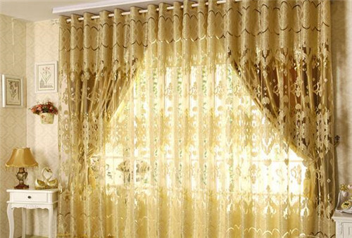 客厅窗帘布艺效果图  精致窗帘成就时尚美家