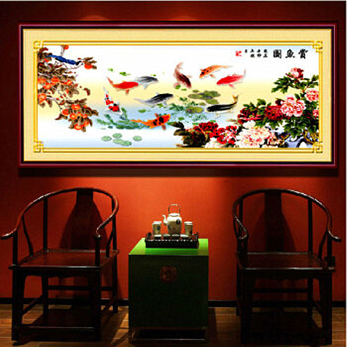 ks十字绣图案大全2017  十字绣线不够用怎么办