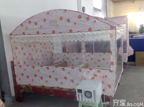 自制空调蚊帐 这里总有一个办法让你透心凉