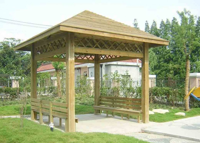 防腐木亭子造价多少一平方