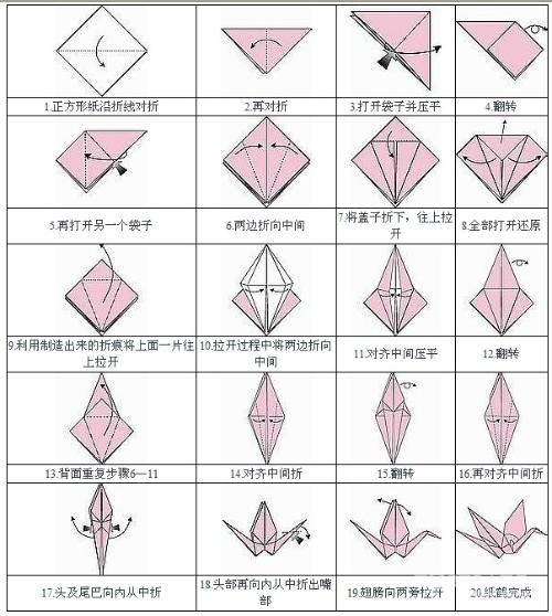 千纸鹤的含义是什么 不同颜色千纸鹤的寓意