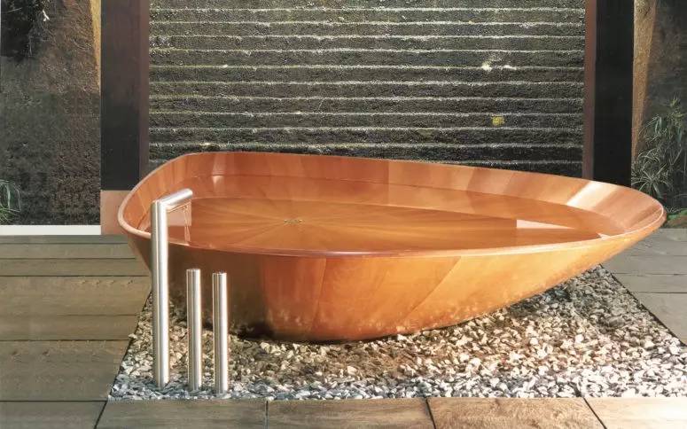 这10款木桶式浴缸，买不起？看着也是种享受！