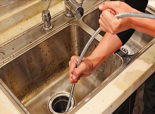 管道疏通器正确用法