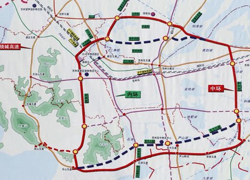 上海内环中环外环怎么分