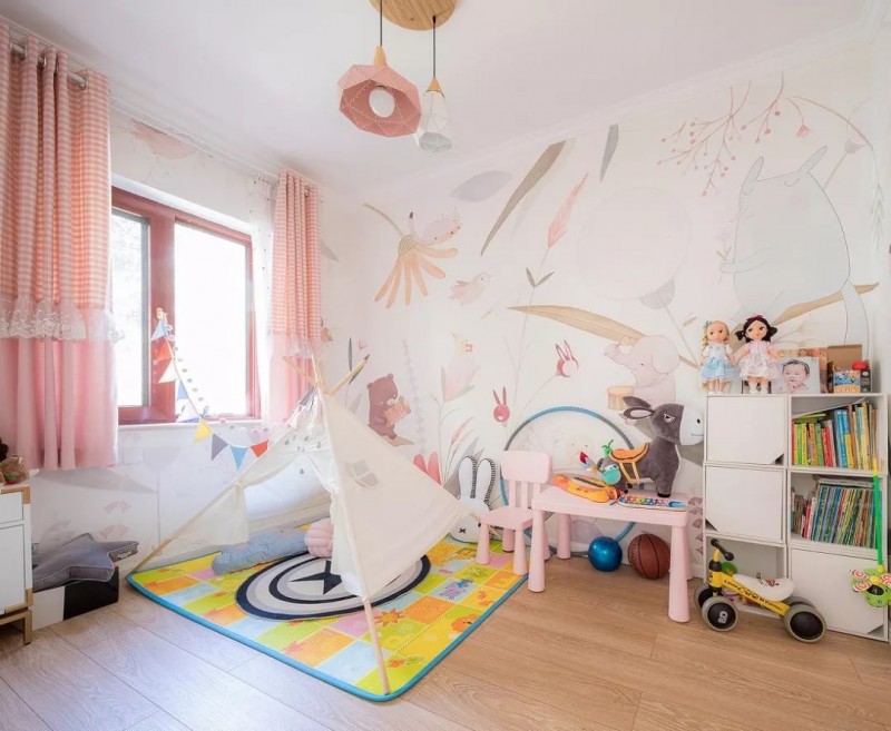 40款儿童房设计方案，0~18岁都有，赶紧收好！