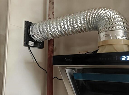 油烟机的排烟管怎么安装