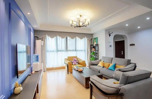 客厅窗帘什么颜色好