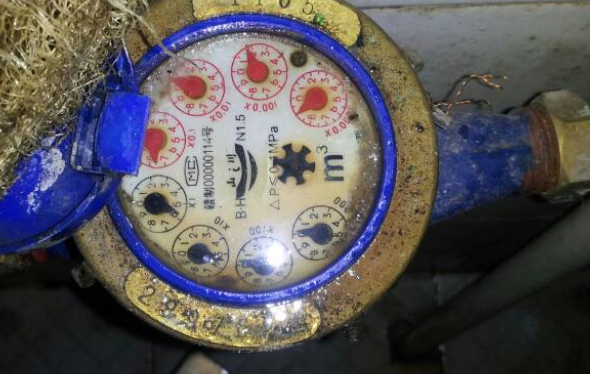 老式水表怎么看用了多少水
