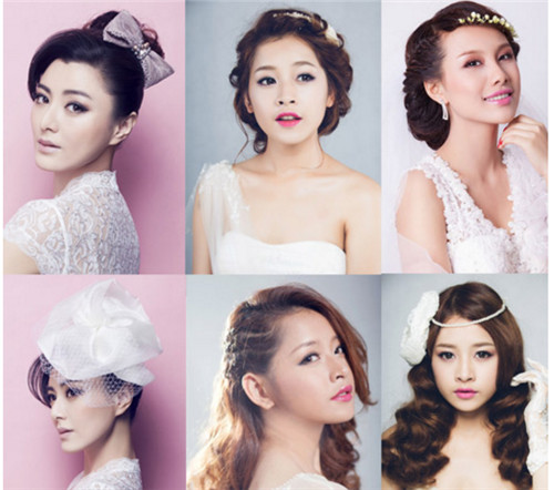 韩国新娘怎么弄好看   2017韩国新娘发型图片