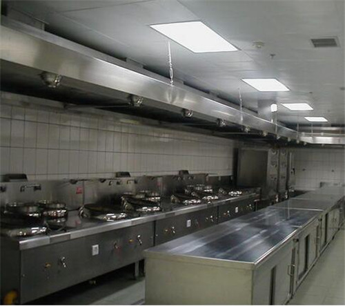 酒店厨房设计效果图 酒店厨房装修要注意的4点