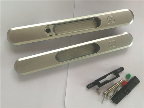 推拉门的锁怎么安装