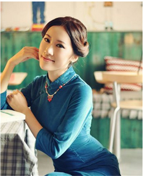 新娘穿旗袍配什么发型好   新娘穿旗袍发型图片欣赏