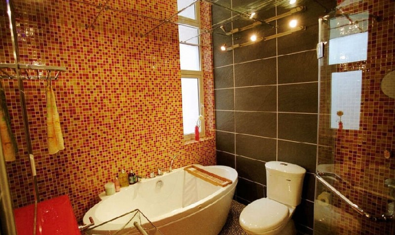 【支招】马赛克浴室效果图