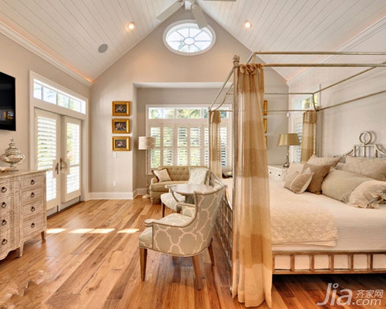 10种浅色实木地板铺设法 视觉扩容更别致