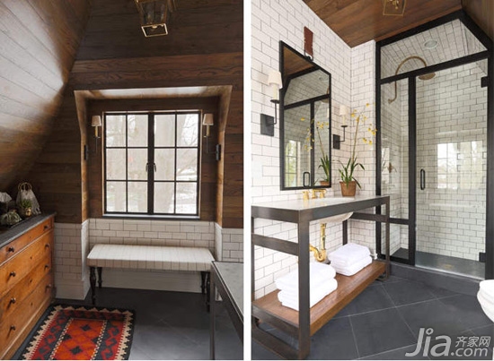 卫生间淋浴房效果图