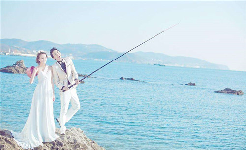 三亚海景婚纱摄影图片欣赏 三亚海景婚纱照拍摄技巧