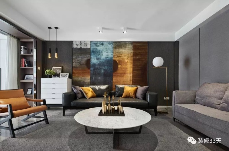 沙发背景墙当然是这样做才美！50款效果图送你参考！