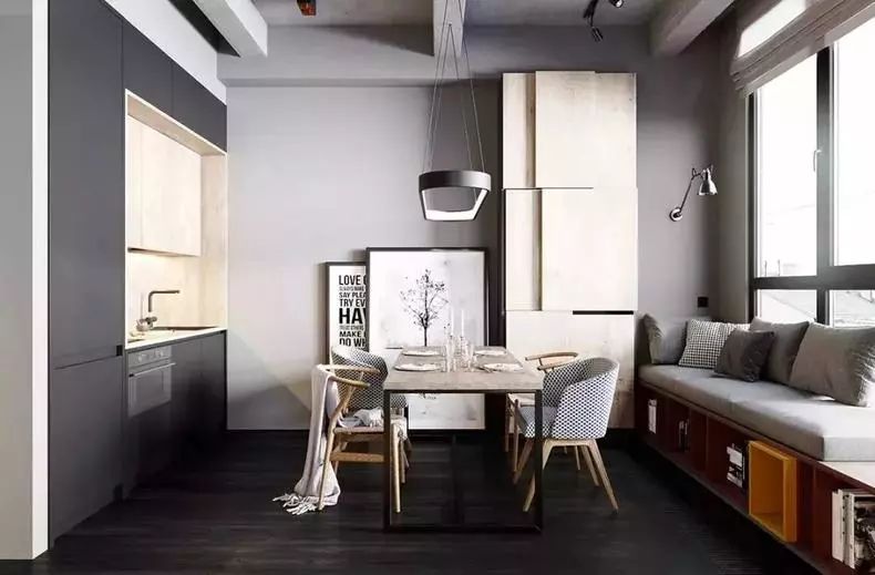 48种客厅+餐厅设计，直接照搬，总有一款适合你！