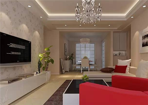 室内影视墙装修效果图大全   四款明媚的影视墙装修案例