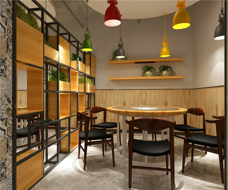 合肥火锅店装修，要依据火锅店市场定位，科学合理的布局设计