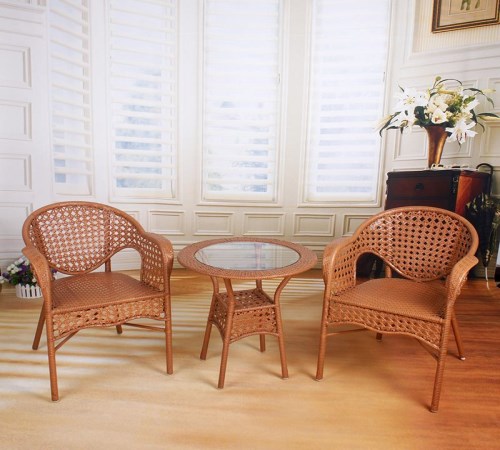阳台藤椅茶几三件套的选购技巧 如何保养藤制的椅子