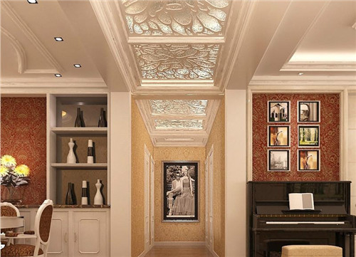 家装过道吊顶效果图  2016过道吊顶最新设计