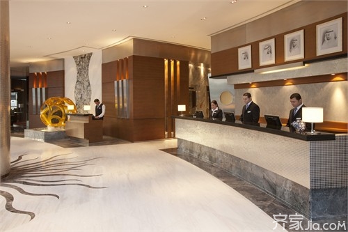 酒店接待台尺寸和装修注意事项