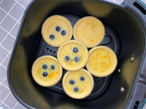 空气炸锅烤蛋挞的温度和时间是多少