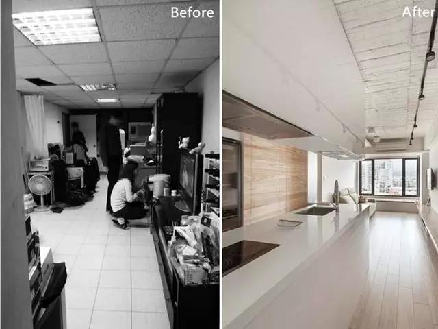 小户型旧房翻新前后对比，效果惊人！