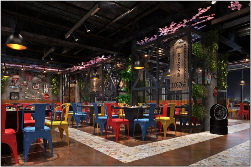 合肥火锅店装修，火锅店效果图，用心设计创造美好就餐空间