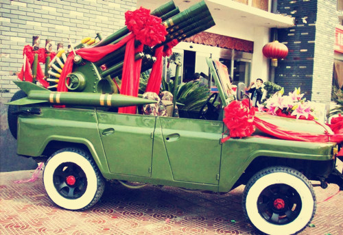 婚庆礼炮车价格是多少 礼炮什么时候用
