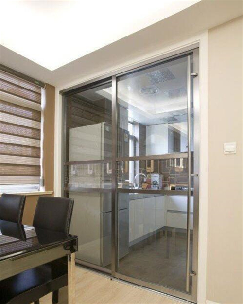 室内厨房门装修效果图 美观实用厨房门设计