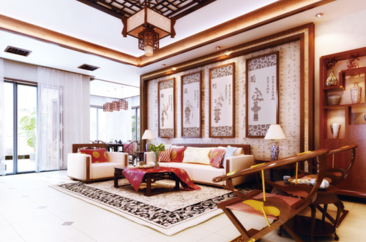 贝壳粉涂料效果图赏析