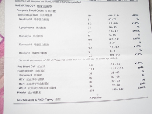 婚检报告单图片欣赏 女性婚检有哪些项目