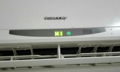 空调显示h1什么意思