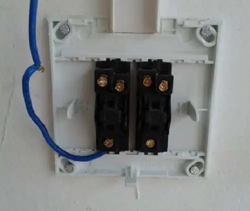 双开双控开关怎么接